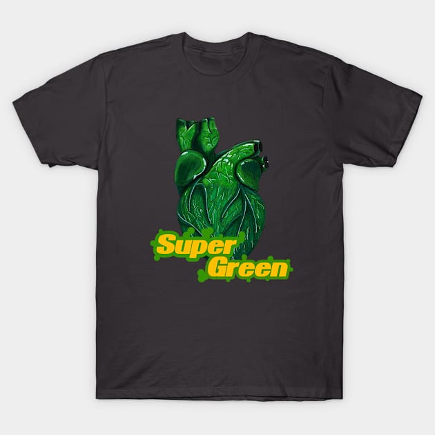 Super Green T-Shirt by FaRubio